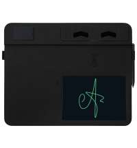 Многофункциональный коврик для мыши &laquo;Multi Pad&raquo; с беспроводной зарядкой и LCD экраном, 10 Вт