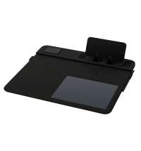 Многофункциональный коврик для мыши &laquo;Multi Pad&raquo; с беспроводной зарядкой и LCD экраном, 10 Вт