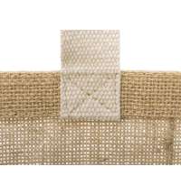 Сумка Jute джутовая с широким дном и карманом