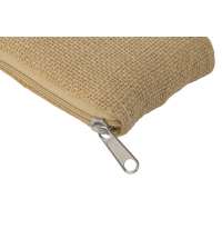 Складная сумка Jute из хлопка и джута с карманом