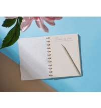 Блокнот А5 с бумажным карандашом и семенами цветов микс