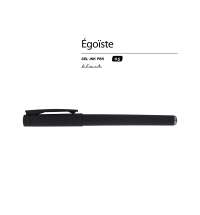 Ручка пластиковая гелевая &laquo;Egoiste Black&raquo;