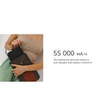 Внешний аккумулятор &laquo;NEO PRO Saturn&raquo; для ноутбуков с QC/PD, 55000 mAh