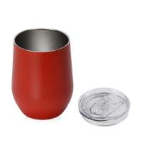 Вакуумная термокружка &laquo;Sense&raquo;, непротекаемая крышка, крафтовая упаковка