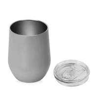 Вакуумная термокружка &laquo;Sense&raquo;, непротекаемая крышка, крафтовая упаковка