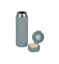 Вакуумная термокружка c кнопкой &laquo;Guard&raquo;, soft-touch, 400 мл, тубус