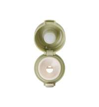 Вакуумная термокружка c кнопкой &laquo;Guard&raquo;, soft-touch, 400 мл, тубус