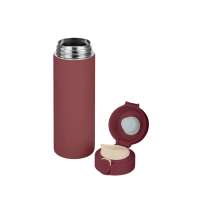 Вакуумная термокружка c кнопкой &laquo;Guard&raquo;, soft-touch, 400 мл, тубус