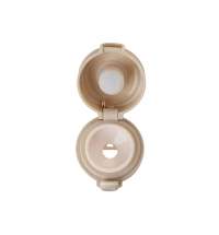 Вакуумная термокружка c кнопкой &laquo;Guard&raquo;, soft-touch, 400 мл, тубус