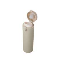 Вакуумная термокружка c кнопкой &laquo;Guard&raquo;, soft-touch, 400 мл, тубус