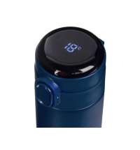 Вакуумная термокружка с индикатором и медной изоляцией &laquo;Bravo&raquo;, тубус, 400 мл