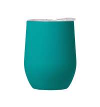 Вакуумная термокружка &laquo;Sense Gum&raquo;, непротекаемая крышка, soft-touch