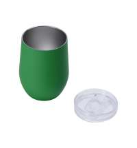 Вакуумная термокружка &laquo;Sense Gum&raquo;, непротекаемая крышка, soft-touch