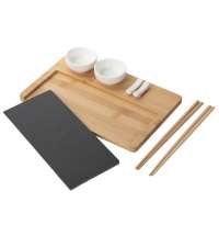 Набор для сервировки роллов и суши со сланцевой доской &laquo;Maki&raquo;