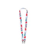 Ланъярд под сублимацию с 2-мя карабинами, 2 см