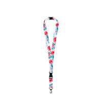 Ланъярд под сублимацию с карабином, межуровневым замком и замком обрыва, 2 см