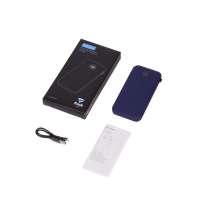 Внешний беспроводной аккумулятор с подсветкой лого &laquo;Astro&raquo;, soft-touch, 10000 mAh