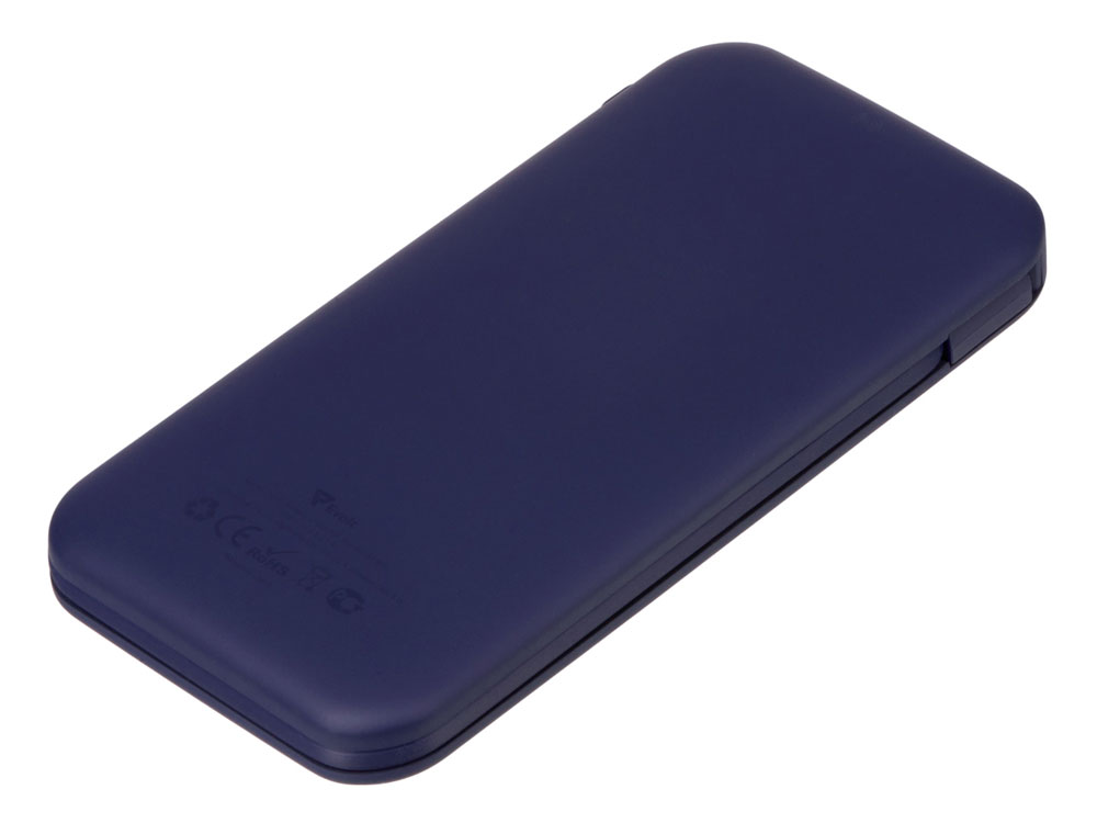 Внешний беспроводной аккумулятор с подсветкой лого &laquo;Astro&raquo;, soft-touch, 10000 mAh
