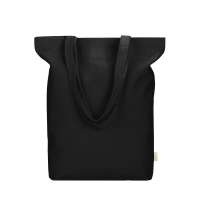 Сумка Fixy из переработанного хлопка 220 г/м2 с фиксирующей лентой