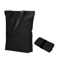 Сумка Fixy из переработанного хлопка 220 г/м2 с фиксирующей лентой