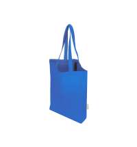 Сумка Fixy из переработанного хлопка 220 г/м2 с фиксирующей лентой