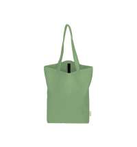 Сумка Fixy из переработанного хлопка 220 г/м2 с фиксирующей лентой