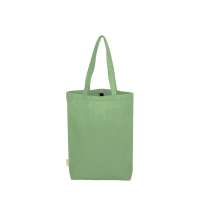 Сумка Fixy из переработанного хлопка 220 г/м2 с фиксирующей лентой