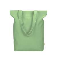 Сумка Fixy из переработанного хлопка 220 г/м2 с фиксирующей лентой