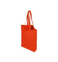 Сумка Fixy из переработанного хлопка 220 г/м2 с фиксирующей лентой