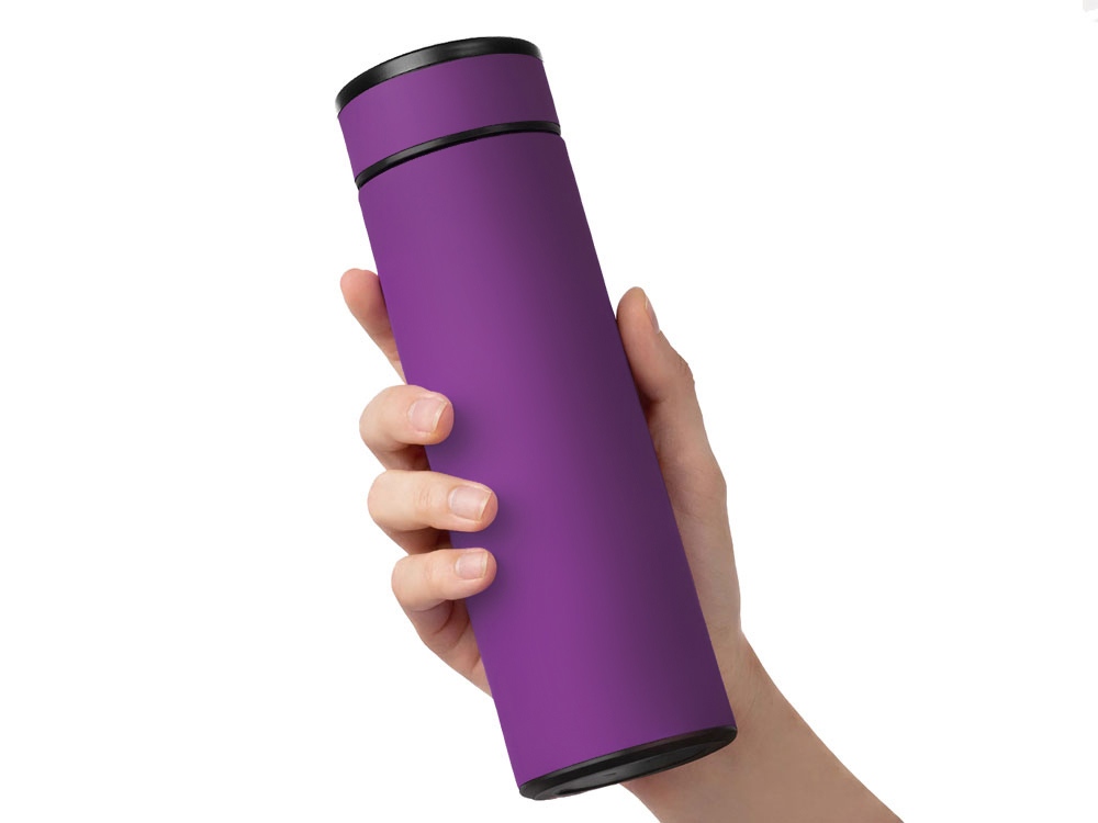 Вакуумный термос &laquo;Vacuum Flask C1&raquo;, soft touch, 420мл