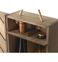 Коробка подарочная из массива дерева &laquo;Two-bottle box&raquo;