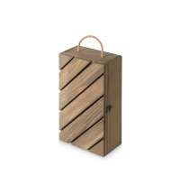 Коробка подарочная из массива дерева «Two-bottle box»
