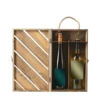 Коробка подарочная из массива дерева &laquo;Two-bottle box&raquo;