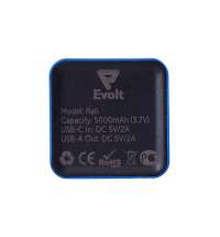 Внешний аккумулятор &laquo;Rail&raquo; c дисплеем, 5000 mAh