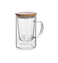 Стеклянная кружка с заварочной емкостью &laquo;Milfoil&raquo;