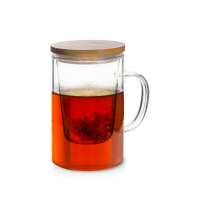 Стеклянная кружка с заварочной емкостью &laquo;Milfoil&raquo;