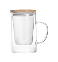 Стеклянная кружка с заварочной емкостью &laquo;Milfoil&raquo;