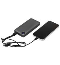 Внешний аккумулятор &laquo;Mild&raquo;, металлик soft-touch, 10 000 mAh