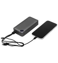 Внешний аккумулятор &laquo;Mild Pro&raquo; c быстрой зарядкой QC/PD, металлик soft-touch, 20 000 mAh