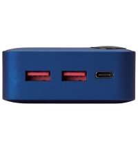 Внешний аккумулятор &laquo;Mild Pro&raquo; c быстрой зарядкой QC/PD, металлик soft-touch, 20 000 mAh