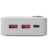 Внешний аккумулятор &laquo;Mild Pro&raquo; c быстрой зарядкой QC/PD, soft-touch, 20 000 mAh