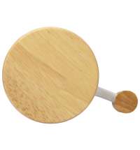 Кружка с ручкой и крышкой из каучукового дерева &laquo;Jeny&raquo;