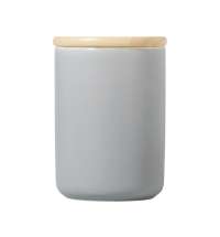 Кружка с ручкой и крышкой из каучукового дерева &laquo;Jeny&raquo;