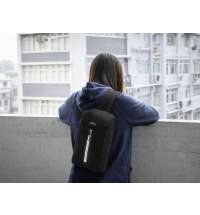 Сумка-слинг &laquo;Nomad&raquo; на одно плечо из водостойкого переработанного пластика