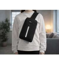 Сумка-слинг &laquo;Nomad&raquo; на одно плечо из водостойкого переработанного пластика