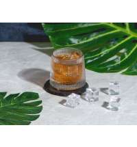 Вращающийся бокал для виски на сланцевом костере &laquo;Ventura&raquo;