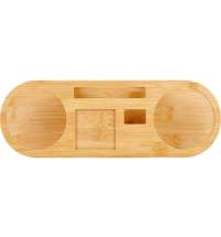 Набор для виски на бамбуковой подставке &laquo;Boulevardier&raquo;