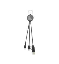 Кабель для зарядки &laquo;Tecta&raquo; 6 в 1 с брелком