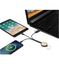 Кабель для зарядки &laquo;Tecta&raquo; 6 в 1 с брелком