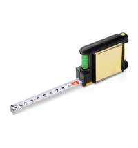 Рулетка на 2 м с уровнем и блоком для записей &laquo;Nerd&raquo;